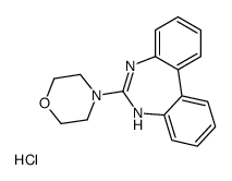 4-(7H-benzo[d][1,3]benzodiazepin-6-yl)morpholin-4-ium,chloride Structure