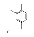 1,2,5-Trimethyl-pyridinium iodide结构式