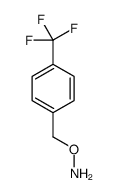 O-[[4-(trifluoromethyl)phenyl]methyl]hydroxylamine Structure