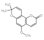 5-Methoxyseselin Structure