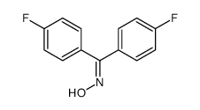 N-[bis(4-fluorophenyl)methylidene]hydroxylamine结构式