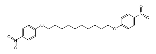 1,10-bis(4-nitrophenoxy)decane Structure