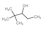 2,2-Dimethyl-3-pentanol Structure