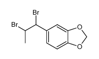 5-(1,2-dibromo-propyl)-benzo[1,3]dioxole结构式