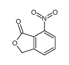 7-硝基-1(3H)-异苯并呋喃酮结构式
