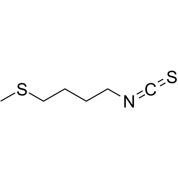 4-methylthiobutyl isothiocyanate structure