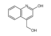 4-(羟甲基)喹啉-2(1H)-酮结构式