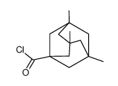 1,3,5-Trimethyladamantyl-7-carboxylic acid chloride Structure