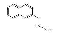 1-(萘-2-甲基)肼结构式
