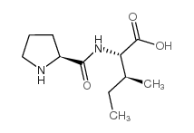 L-脯氨酰-L-异亮氨酸结构式