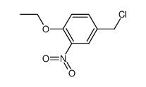 4-chloromethyl-2-nitro-phenetole Structure