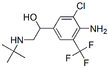 1-[4-amino-3-chloro-5-(trifluoromethyl)phenyl]-2-(tert-butylamino)ethanol Structure