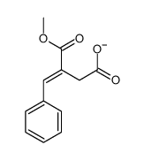 3-methoxycarbonyl-4-phenylbut-3-enoate结构式