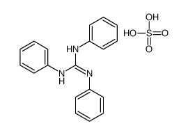 sulfuric acid,1,2,3-triphenylguanidine结构式