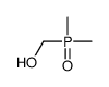(dimethylphosphinyl)methanol Structure
