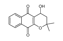 4-hydroxy-α-lapachone Structure