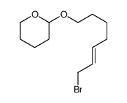 2-(7-bromohept-5-enoxy)oxane Structure