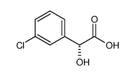 (R)-3-氯扁桃酸结构式