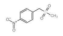 1-(methylsulfonylmethyl)-4-nitro-benzene Structure