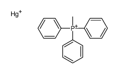 mercury(1+),methyl(triphenyl)phosphanium结构式