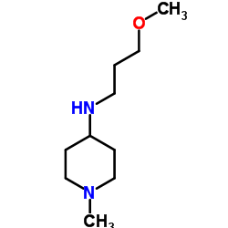 (3-METHOXY-PROPYL)-(1-METHYL-PIPERIDIN-4-YL)-AMINE结构式