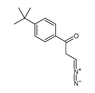 1-(4-tert-butylphenyl)-3-diazopropan-1-one Structure