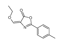 4-(ethoxymethylidene)-2-(4-methylphenyl)-1,3-oxazol-5-one Structure