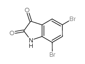 5,7-二溴靛红结构式