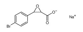 sodium 2,3-epoxy-3-(4-bromophenyl)propionate Structure