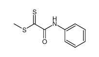 2-(methylsulfanyl)-N-phenyl-2-sulfanylideneacetamide Structure