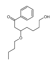 3-butoxy-7-hydroxy-1-phenylheptan-1-one Structure