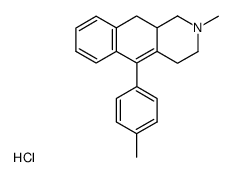 2-Methyl-5-p-tolyl-1,2,3,4,10,10a-hexahydro-benzo[g]isoquinoline; hydrochloride Structure