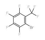 2-bromo-3,4,5,6-tetrafluorobenzotrifluoride Structure