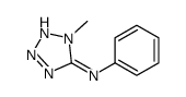 1-methyl-N-phenyltetrazol-5-amine结构式