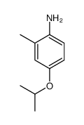 4-异丙氧基-2-甲基苯胺结构式