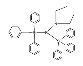 Bis-triphenylsilyl-diaethylamino-boran Structure