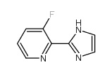 3-fluoro-2-(1H-imidazol-2-yl)pyridine structure