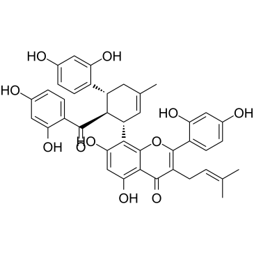 桑皮酮G结构式