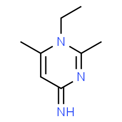 4(1H)-Pyrimidinimine,1-ethyl-2,6-dimethyl-(9CI)结构式