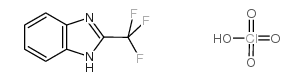 2-(三氟甲基)苯并咪唑高氯酸盐结构式