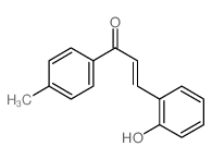 2-Propen-1-one,3-(2-hydroxyphenyl)-1-(4-methylphenyl)- Structure