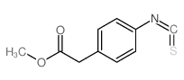 (4-ISOTHIOCYANATO-PHENYL)-ACETIC ACID METHYL ESTER结构式