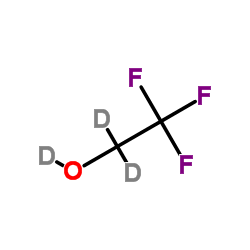 2,2,2-Trifluoro(2H2)ethan(2H)ol structure