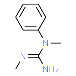 Guanidine, N,N-dimethyl-N-phenyl- (9CI) Structure