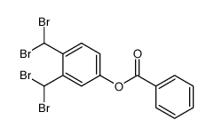benzoate of α,α,α',α'-tetrabromo-3,4-xylenol结构式