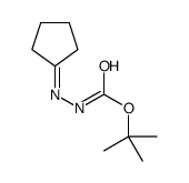N-环亚戊基肼羧酸叔丁酯结构式