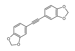 5-[2-(1,3-benzodioxol-5-yl)ethynyl]-1,3-benzodioxole Structure