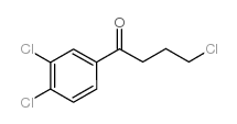 4-CHLORO-1-(3,4-DICHLOROPHENYL)-1-OXOBUTANE结构式