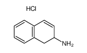 (R)-(+)-1,2-dihydro-2-naphthalenamine hydrochloride Structure