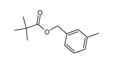 3-Methylbenzyl pivalate Structure